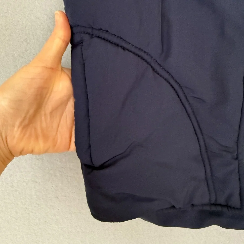 Carter's Boy's Size 4 Blue Fleece Lined Full Zip Vest Wilderness Camp 36